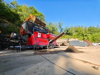 easySCREEN 7000 F3 Flexibel einsetzbar bei Erde & Recycling uvm.