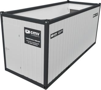 Büro- und Mannschaftscontainer 20' / 6 m  |  z. B. als Büro-, Mannschafts- oder Schlafcontainer mieten oder kaufen
