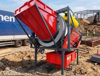 easySCREEN 4000 F2 – Stationäre Trommelsiebanlage