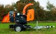 Holzhacker / Häcksler A540 EDR – bis 20 cm – 25 PS Diesel – 270° drehbar