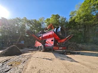 Trommelsiebanlagen easySCREEN 7000 F3 – Mehr Siebleistung. Weniger Entsorgungskosten