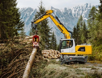 Mobilbagger Liebherr A 920 