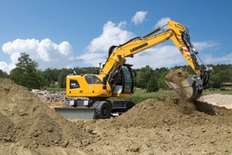 Mobilbagger Liebherr A 918 Compact