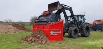 Siebbox SBS 1520 F2 Für Aushub & Baustellenmaterial