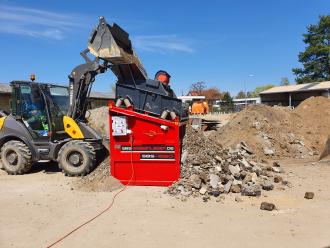 SBS 1520 F2 Für Aushub & Baustellenmaterial