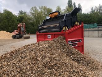 SBS 1520 F2 Für Kompost & organische Materialien