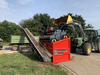 SBS 1520 F2 Für Kompost & organische Materialien