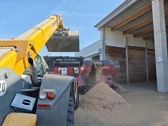 Trommelsiebanlage  easySCREEN 7000 F3 für Mutterboden