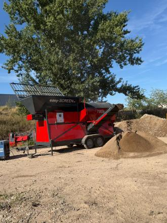 Trommelsiebanlage  easySCREEN 7000 F3 für Mutterboden