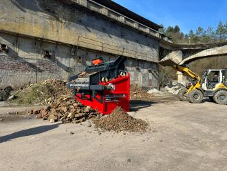 SBS 1520 F3 Siebanlage für Bauschutt, Recyclingmaterial & vieles mehr