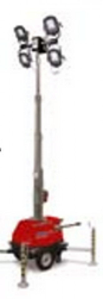 Lichtmast Anhänger Endress EFA840 mit Generator Osnabrück
