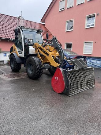Betonmischschaufel C&F BMX 400  Aufnahme Symlock MS03, MS08, Euro-Aufnahme Radlader, Liebherr