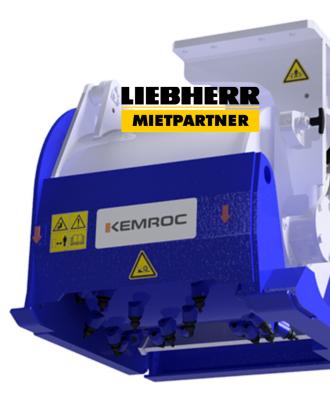 Flächenfräse für Liebherr Schnellwechselsysteme 