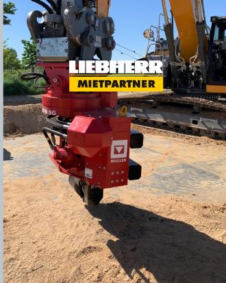Vibrationsramme für Liebherr Schnellwechselsysteme 