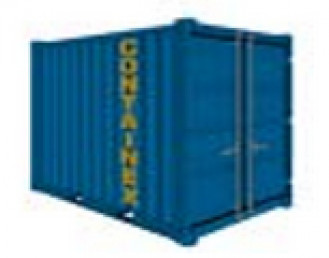 Materialcontainer 8 Fuß, L 2,44 x B 2,20 x H 2,26 m 