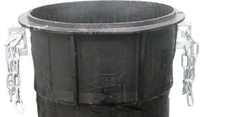 Gummischuttrohr Schuttrohr 