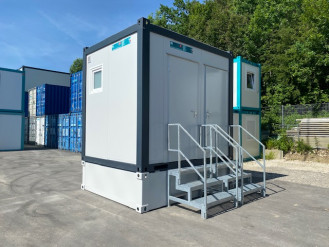Container Abwassertank 10"