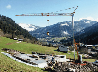 POTAIN IGO 26 Baukran Stuttgart
