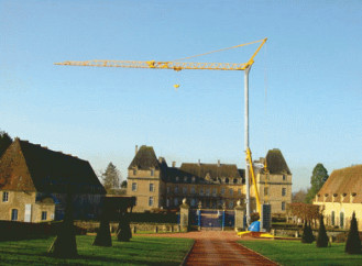POTAIN IGO 32 Baukran Stuttgart