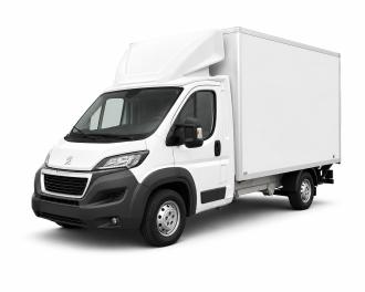Peugeot Boxer Transporter Koffer mit Ladebordwand 3,5 t Ges.-Gew.