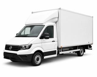 VW Crafter Koffer mit Ladebordwand  3,5 t Ges.-Gew.