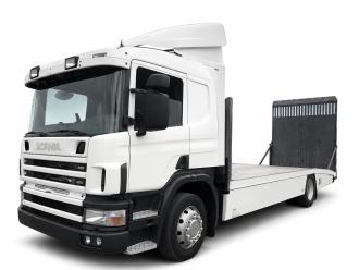 LKW Baumaschinentransporter Scania 18 t Ges.-Gew.