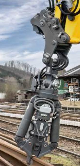 Schienenzange SW 33 Likufix Liebherr 