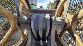 historischer Backenbrecher , radmobil , Rarität