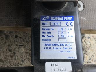 Motorpumpe 1350 L/min B-storz Tsurumi BENZIN