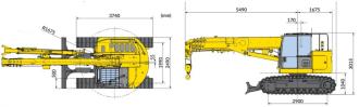 Maeda CC1908S-1 Raupenkran Pick and Carry bis 3500 kg