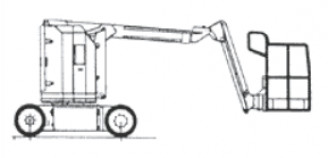 Gelenk-Teleskop-Arbeitsbühnen 11 m Genie Z30/20N RJ 