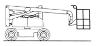 Gelenkteleskopbühne 11 m Genie Z30/20 HD Chemnitz