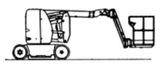 Gelenk Teleskop Hebebühne Genie Z34/22JBi 