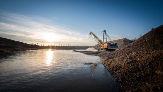 Seilbagger Liebherr HS 8130 - 130t