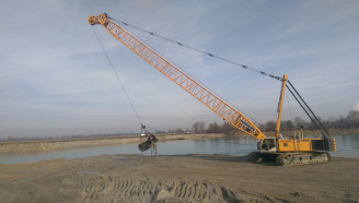 Seilbagger Liebherr HS 895