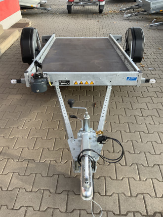 PKW Plattformanhänger 750 kg Absenkanhänger