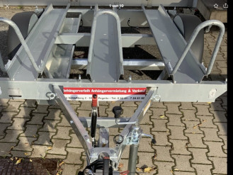 Anhänger Motorradanhänger 3er  1000 kg