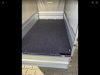 PKW Anhänger mit Plane 750 kg