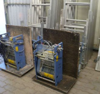 Schrägaufzug Geda-Lift 200 kg Nutzlast, 230 V 