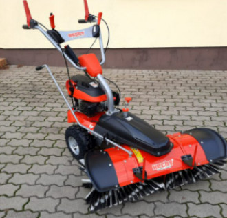 Kehrmaschine Benzin Hecht 8101 S Kehrbesen 