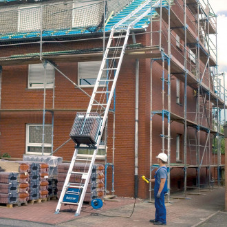 Böcker Bauaufzug Toplift Standard für 12 m Förderhöhe 
