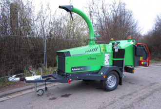Anhänger Häcksler Greenmech Arborist 200 Saarbrücken