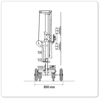 Glaslifter 1-Mann Montagegerät 250 kg - LM
