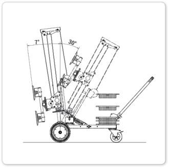 Glaslifter 1-Mann Montagegerät 250 kg - LM