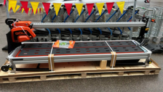 Tischsteinsäge Gölz TS 200 – 220 cm Schnittlänge