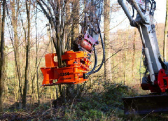 Woodcracker Westtech CL260 Fällgreifer 