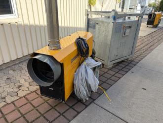 Mobile Ölheizer Set 55 kW