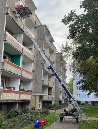 Möbellift Anhänger 20 m Böcker HD 21 Junior 