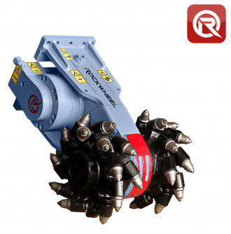 Bagger Anbaufräse Rockwheel G5 Homburg