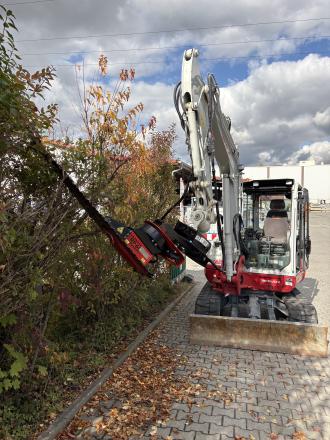 Mense Anbauastschere RP6L pass. für Bagger - 08 tonnen